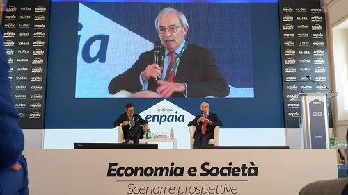 Forum Enpaia 2024 Il Premio Nobel per lEconomia Christopher Pissarides 